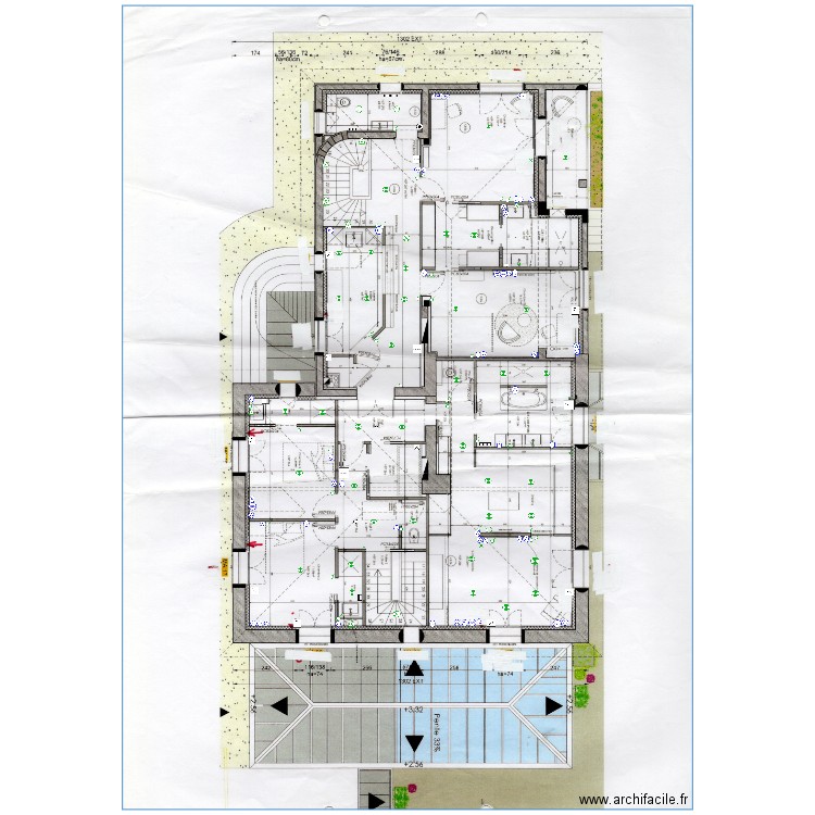 maison montiffaud etage. Plan de 0 pièce et 0 m2
