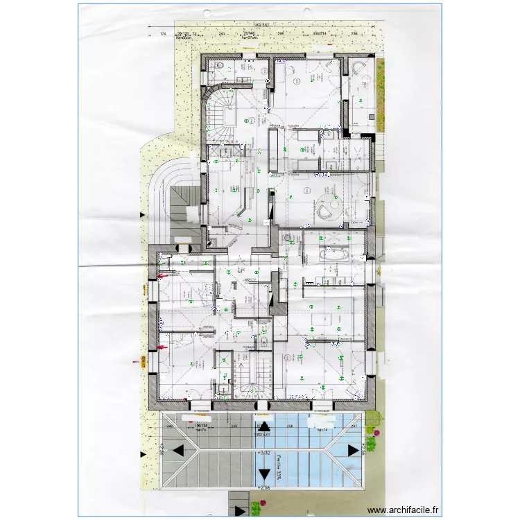 maison montiffaud etage. Plan de maison montiffaud etage. Plan de