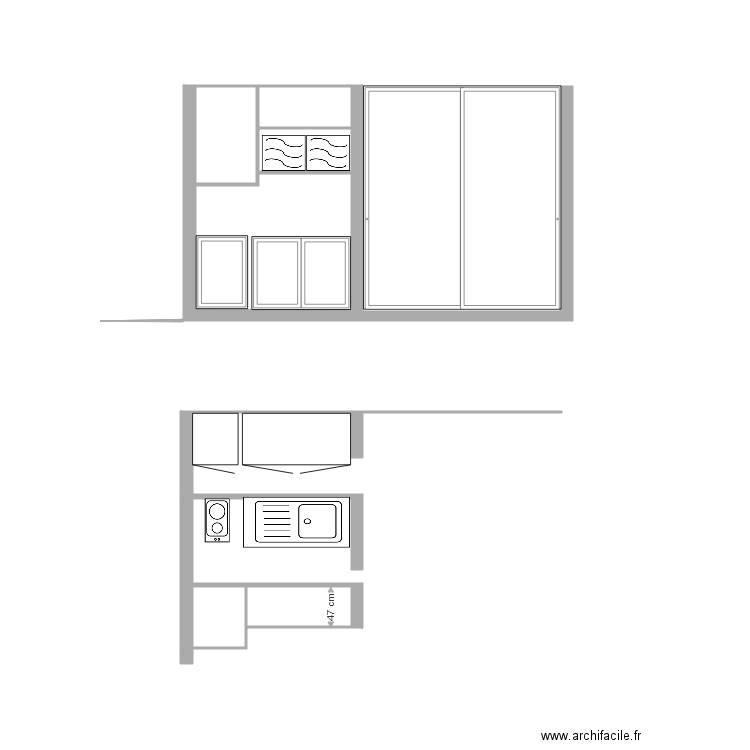 aparte. Plan de 0 pièce et 0 m2