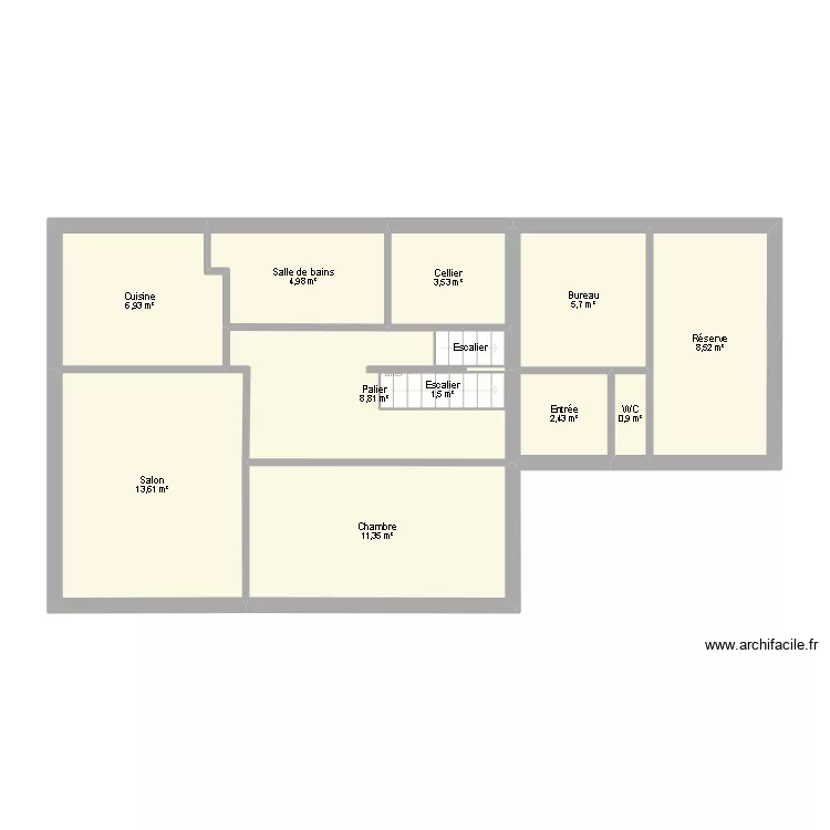Lente (Bouvante). Plan de 