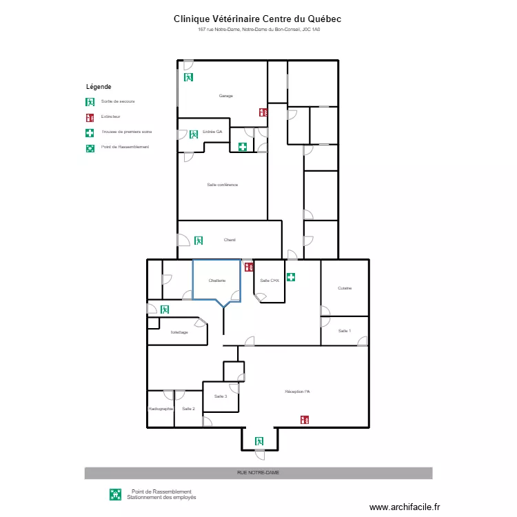 Clinique version 2 . Plan de 