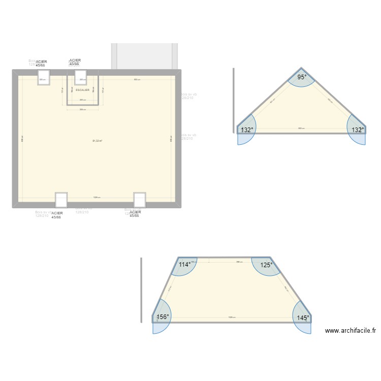 Chauchard. Plan de 0 pièce et 0 m2