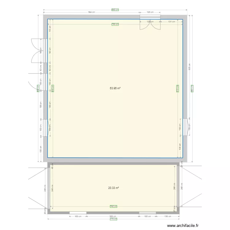 extension 2. Plan de 