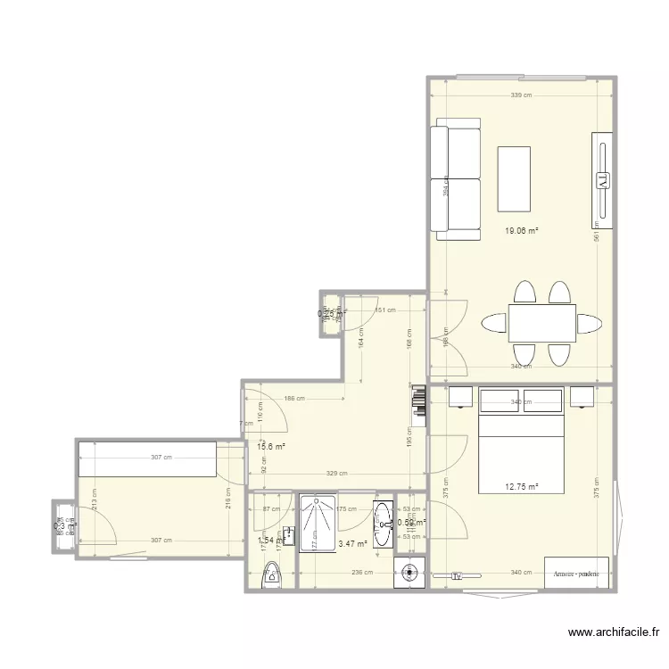 Annabelle 3. Plan de 