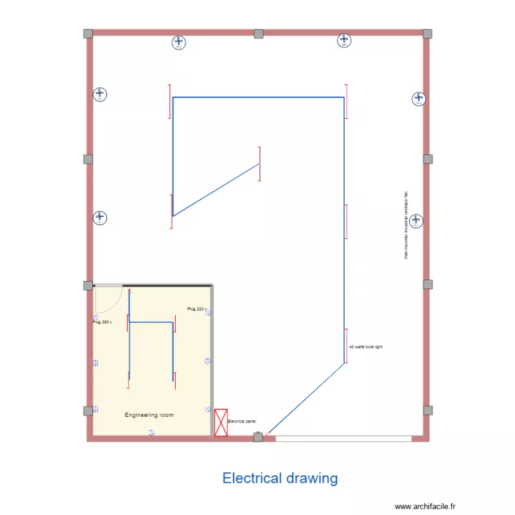 electrical design2. Plan de 
