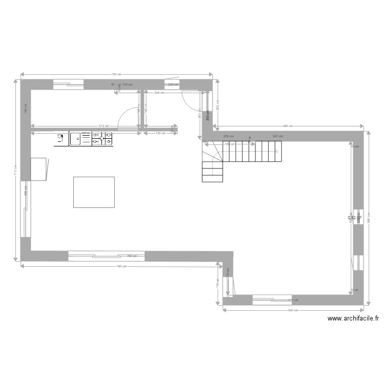 maison trégastel paul. Plan de 0 pièce et 0 m2