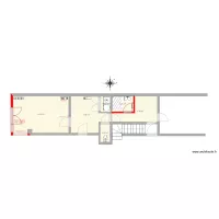 rez de chauss&eacute;e saint ouen projet sans meubles 2507