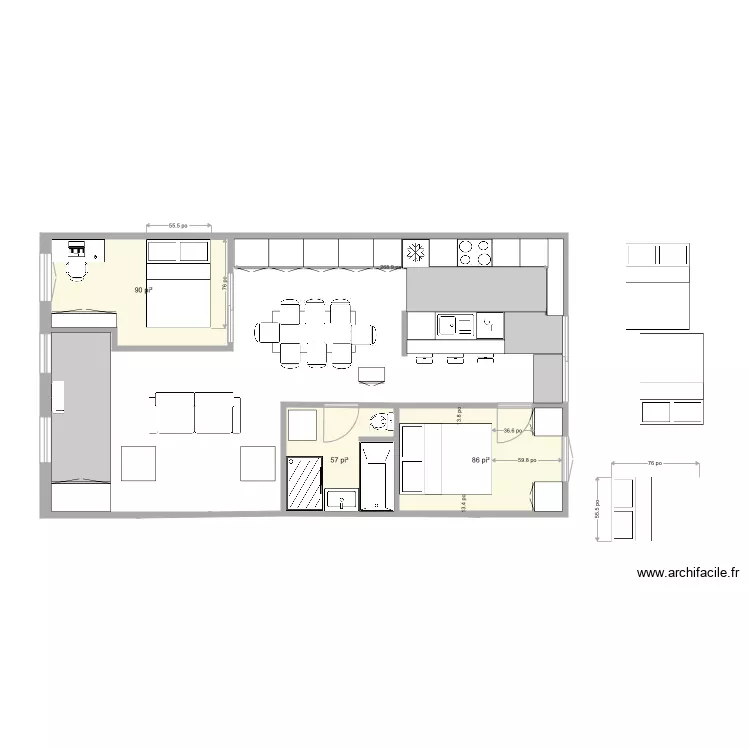 5093 Chambord Option 47. Plan de 