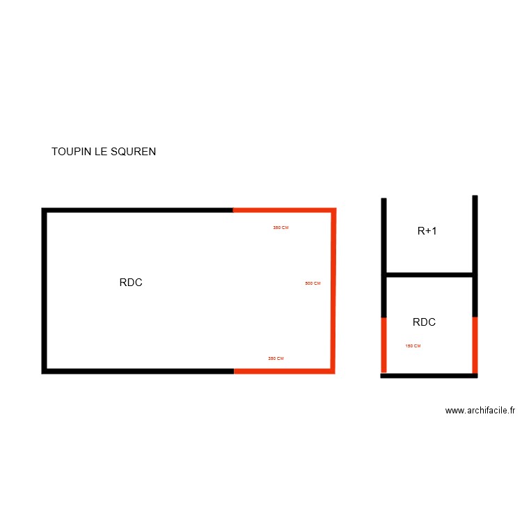 LE SQUEREN. Plan de 0 pièce et 0 m2