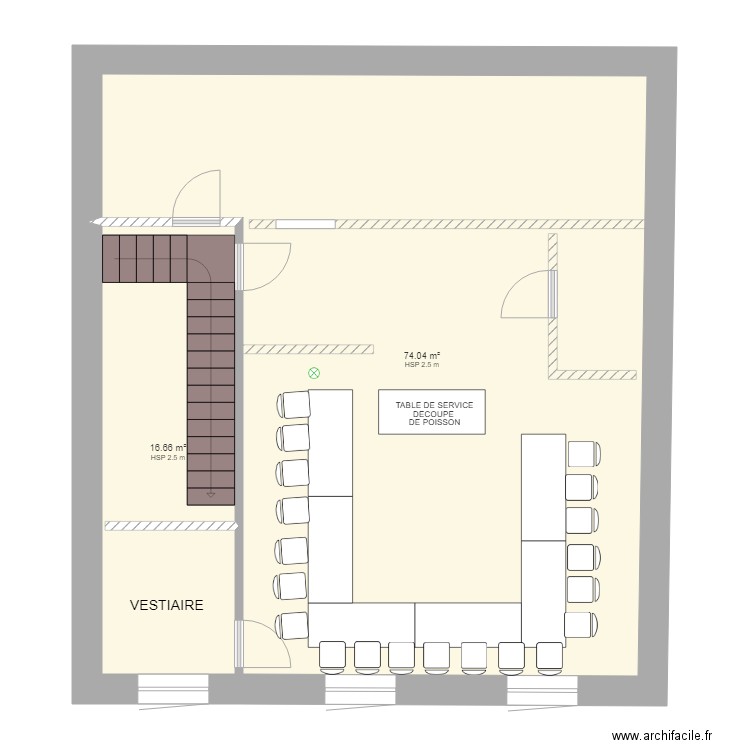 Amenagement Bouillabaisse. Plan de 0 pièce et 0 m2