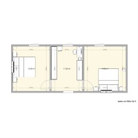 emménagement étage Montastruc option2