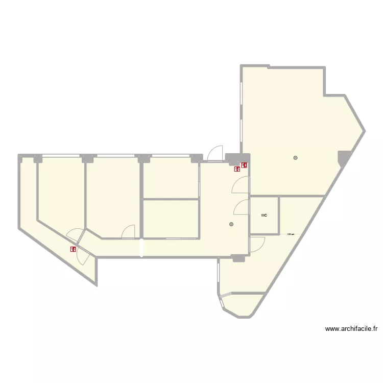 Local ANAIS MODIFIE. Plan de 