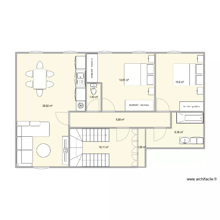 etage 1. Plan de etage 1. Plan de