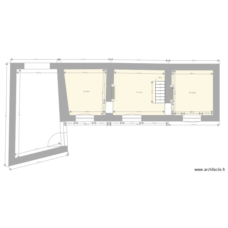 Schaltin rez plan actuel. Plan de 0 pièce et 0 m2