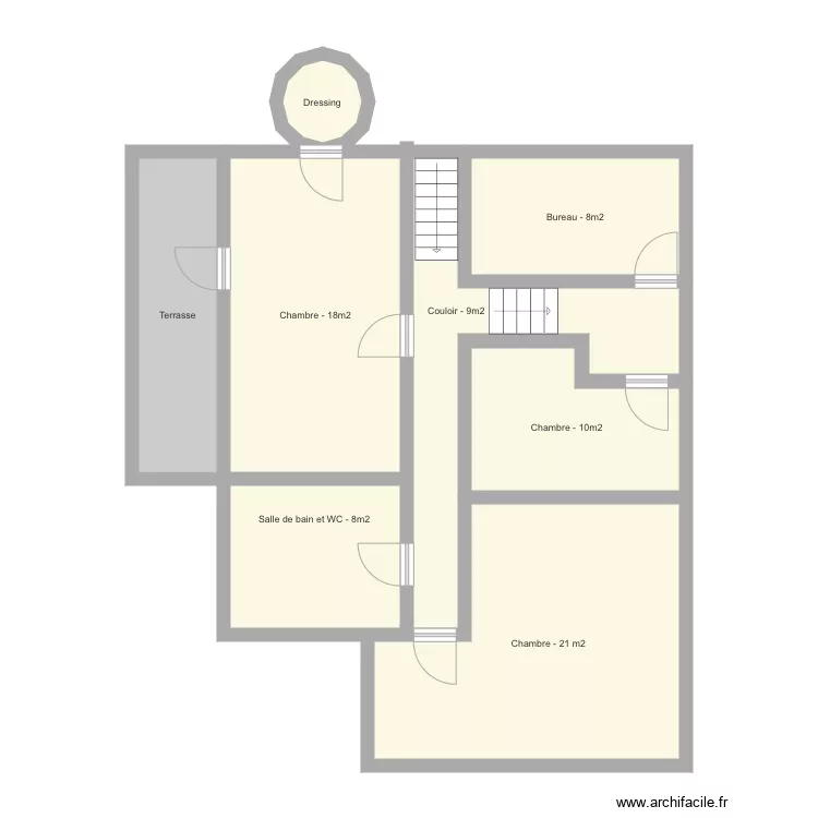 MauriceBellacEtage. Plan de MauriceBellacEtage. Plan de
