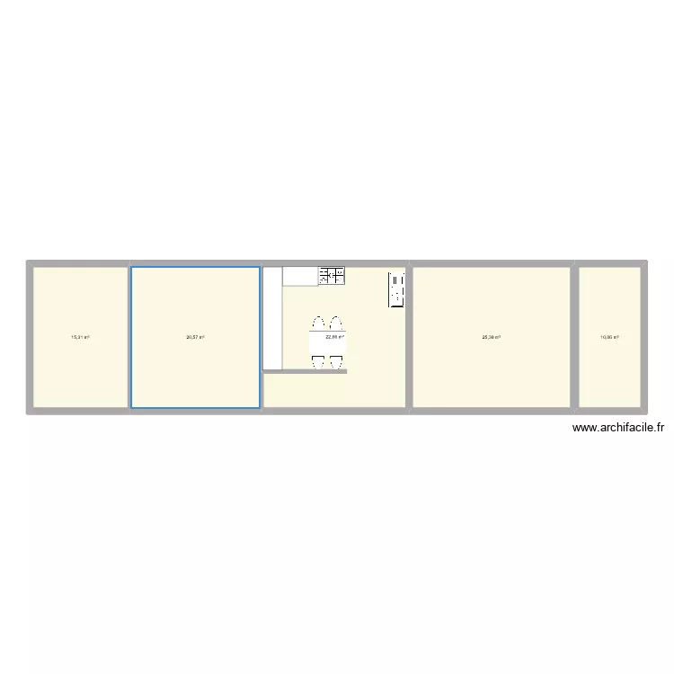 rdc. Plan de rdc. Plan de