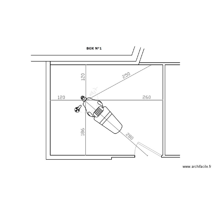 VERTUO CAB 1 PERPIGNAN V2. Plan de 0 pièce et 0 m2