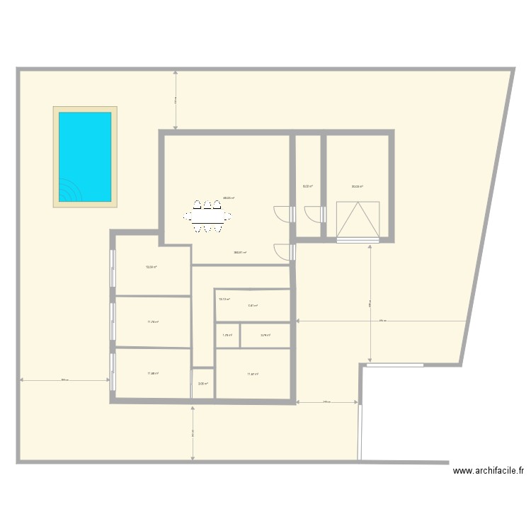 Lot 10 thomas2. Plan de 13 pièces et 684 m2