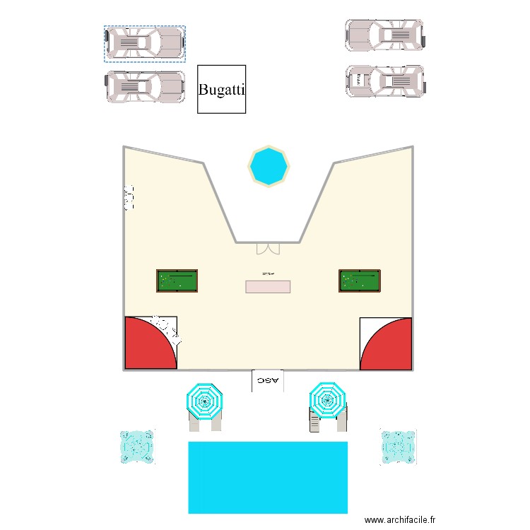 Rostis esned. Plan de 0 pièce et 0 m2