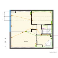 Maison 1er étage ELECTRICITE Circuit prise