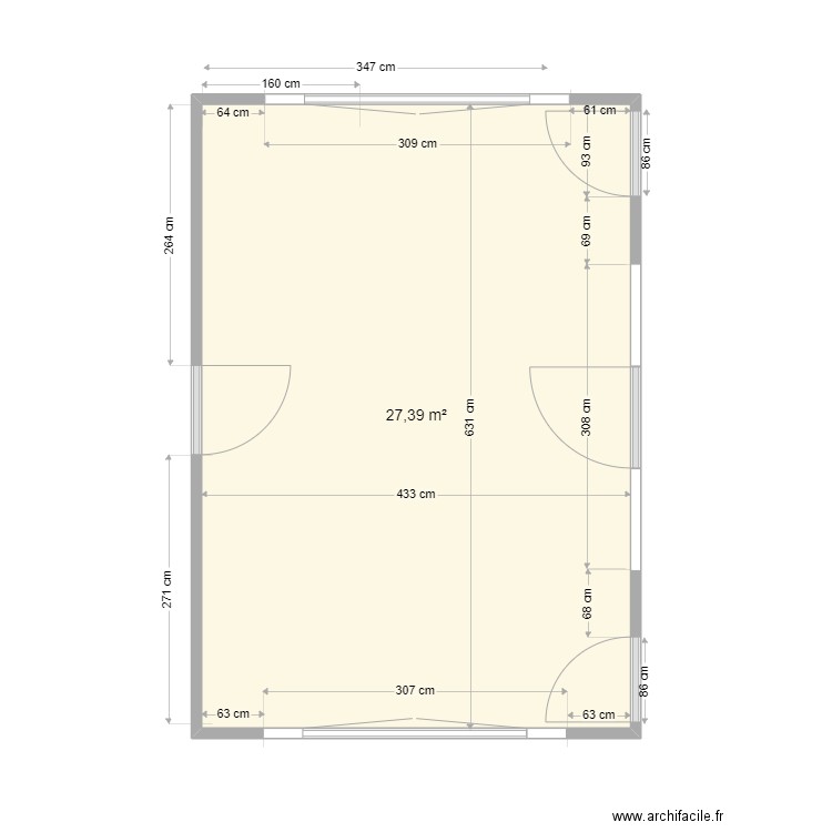 CuisineNantucket_Plan_nu_V2. Plan de 0 pièce et 0 m2