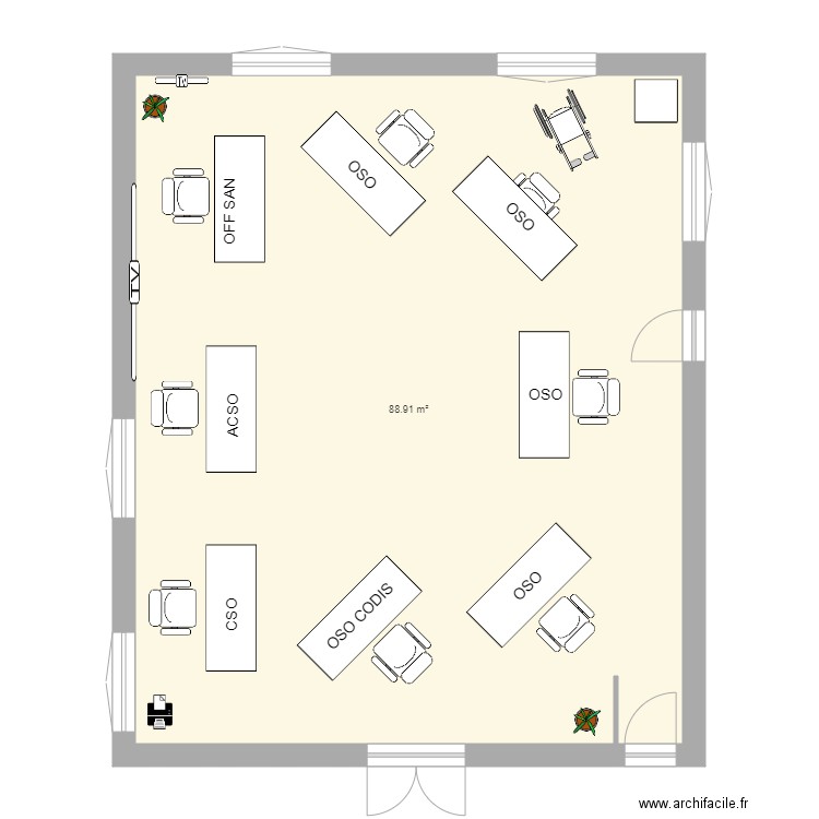 Plan CTA 4. Plan de 0 pièce et 0 m2