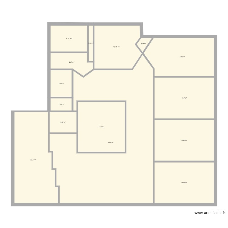 BPALC. Plan de 0 pièce et 0 m2