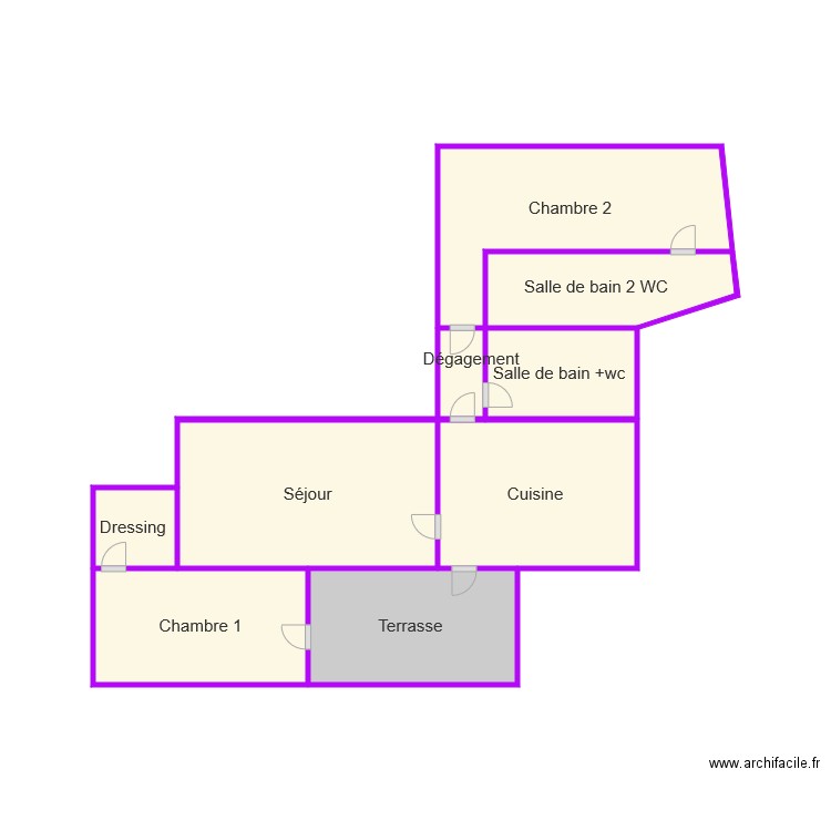 REZ DE CHAUSSEE NORD. Plan de 0 pièce et 0 m2