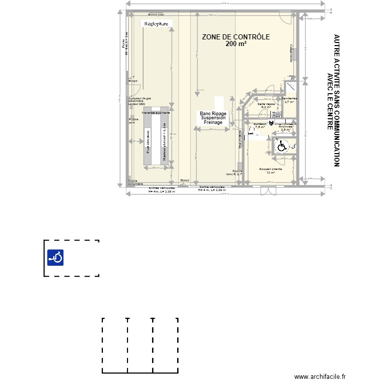 CCT VL CT DES GRANDS CRUS   St JULIEN. Plan de 5 pièces et 240 m2