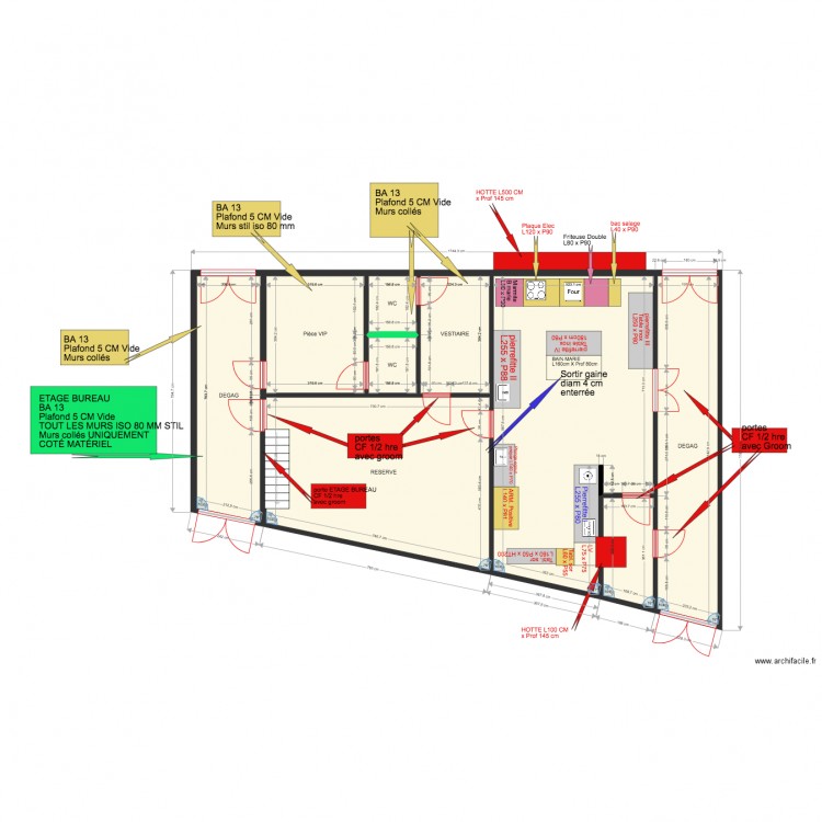 MILLENIUM  ARRIERE SALLE  V3 07 03 18. Plan de 0 pièce et 0 m2