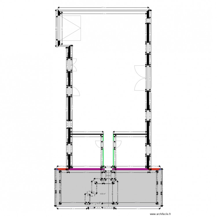 toiture. Plan de 0 pièce et 0 m2