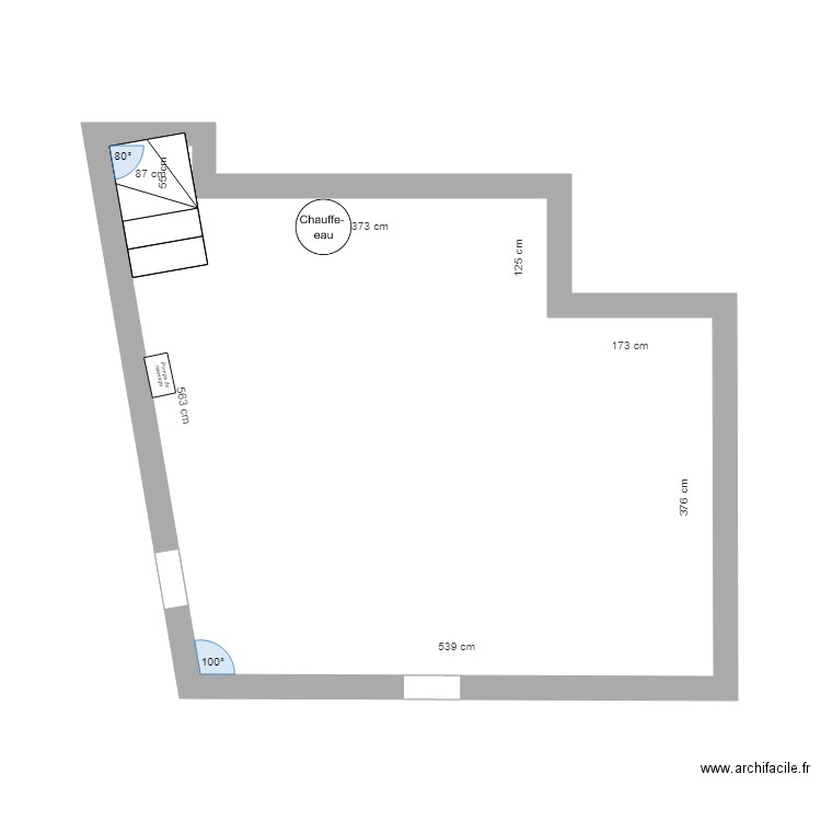 Cave HH. Plan de 0 pièce et 0 m2