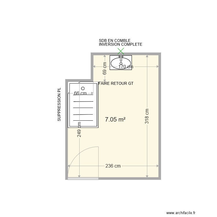 BONNARD BRIGITTE . Plan de 0 pièce et 0 m2