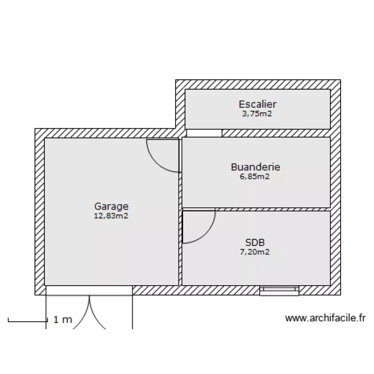 loire garage. Plan de 