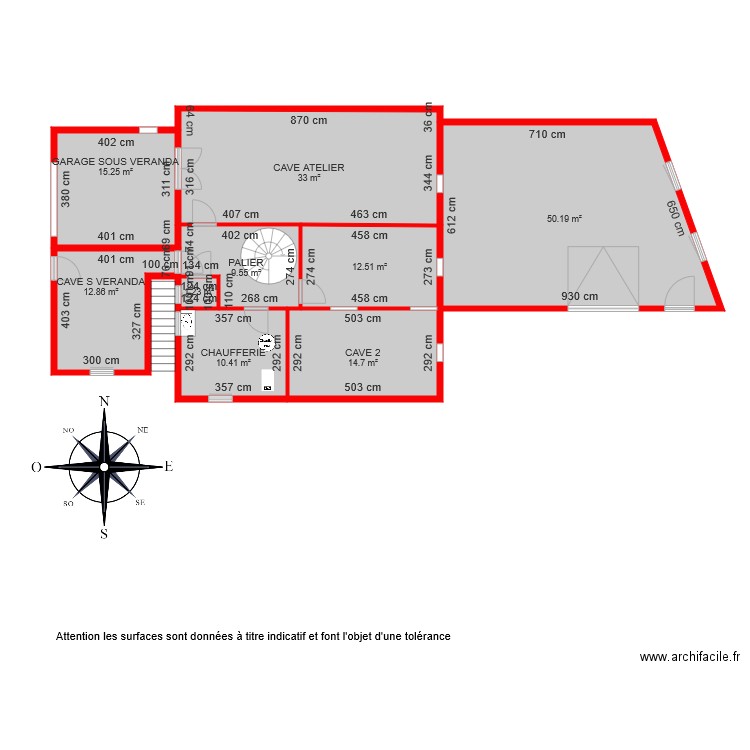 BI 5089 SOUS SOL  PASCAL 2. Plan de 0 pièce et 0 m2