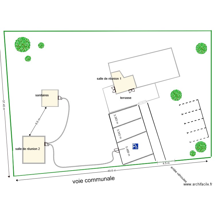 plan de situation bateau. Plan de 0 pièce et 0 m2