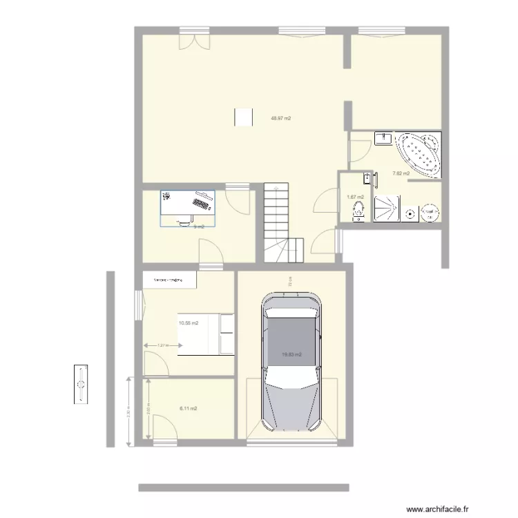plan avec extension garage 2 1 1. Plan de plan avec extension garage 2 1 1. Plan de