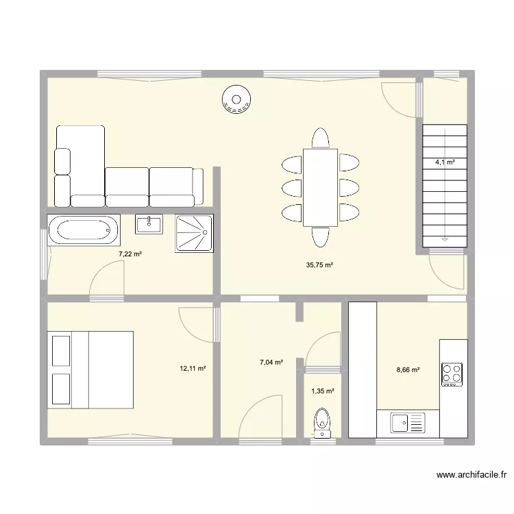 belle tete rez. Plan de belle tete rez. Plan de
