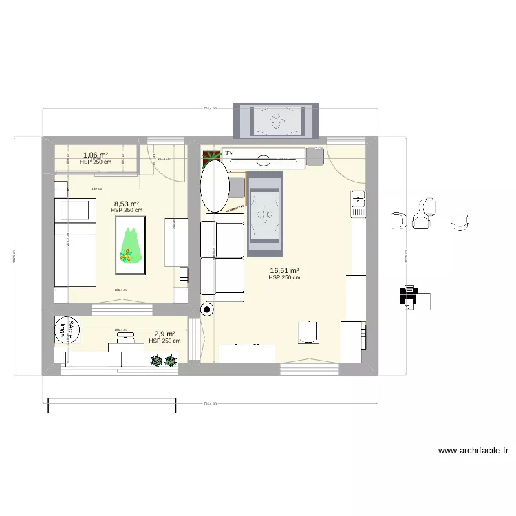 Salon 4. Plan de Salon 4. Plan de