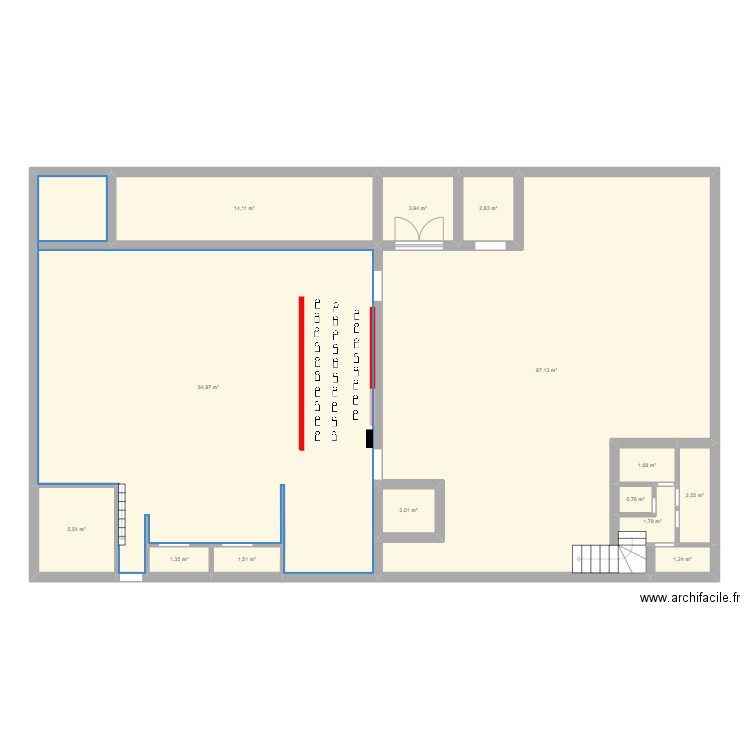 pgi. Plan de 0 pièce et 0 m2