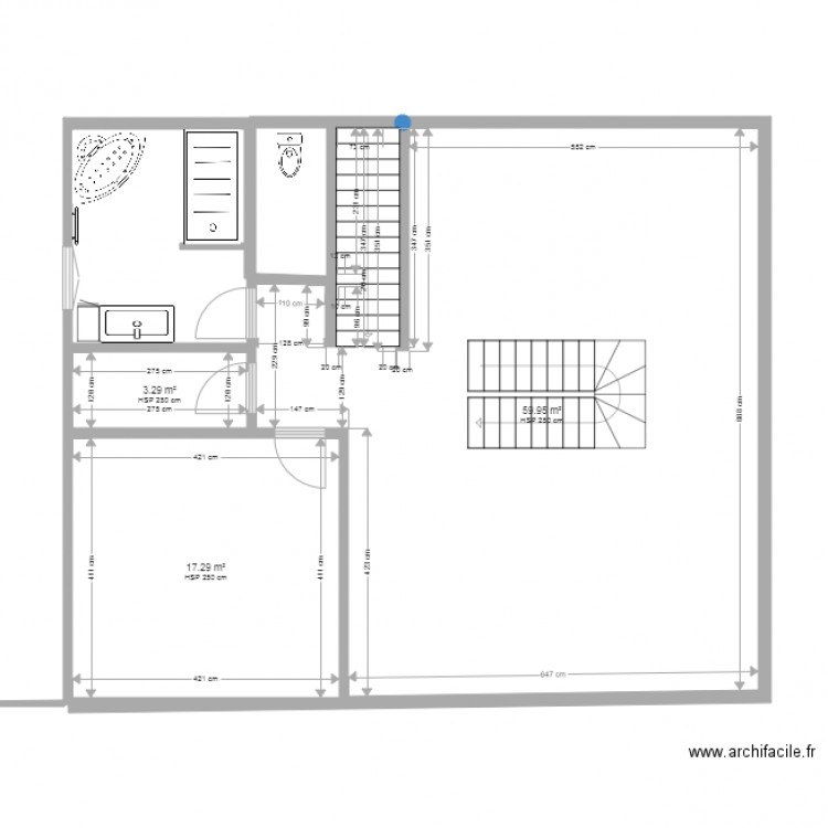 boetsch. Plan de 0 pièce et 0 m2