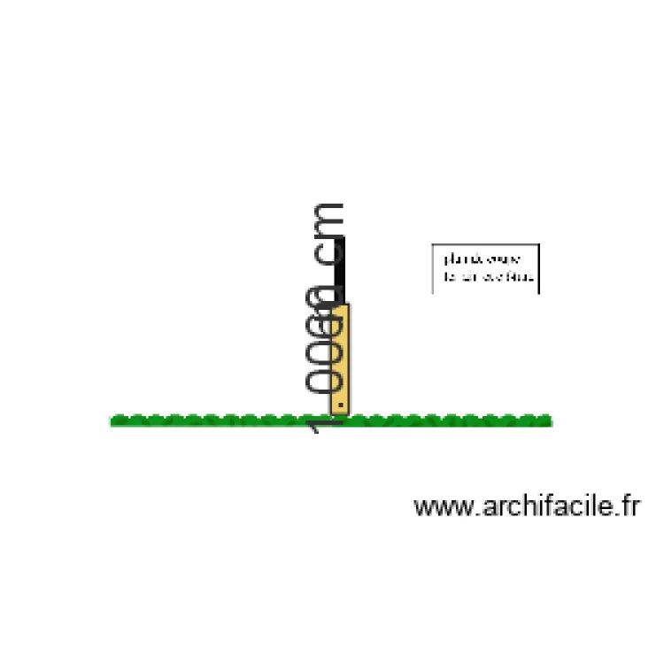 plan coupe cloture. Plan de plan coupe cloture. Plan de