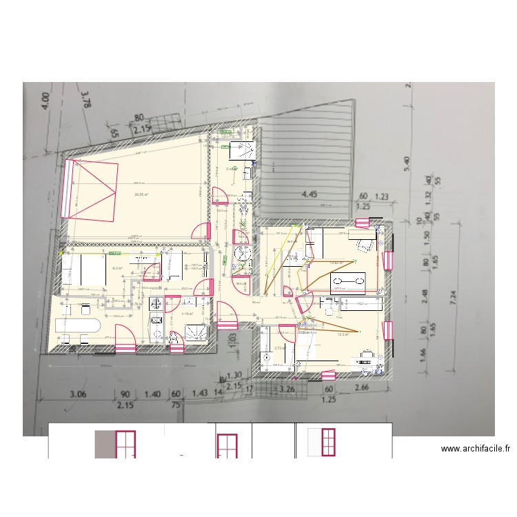 suite sophie14. Plan de 0 pièce et 0 m2