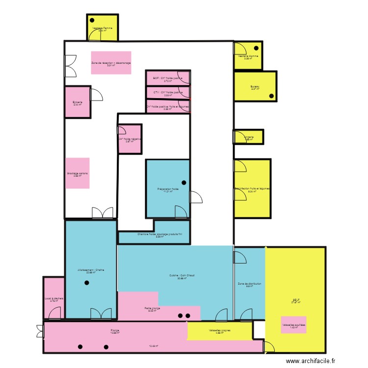 clinique des cèdres. Plan de 0 pièce et 0 m2