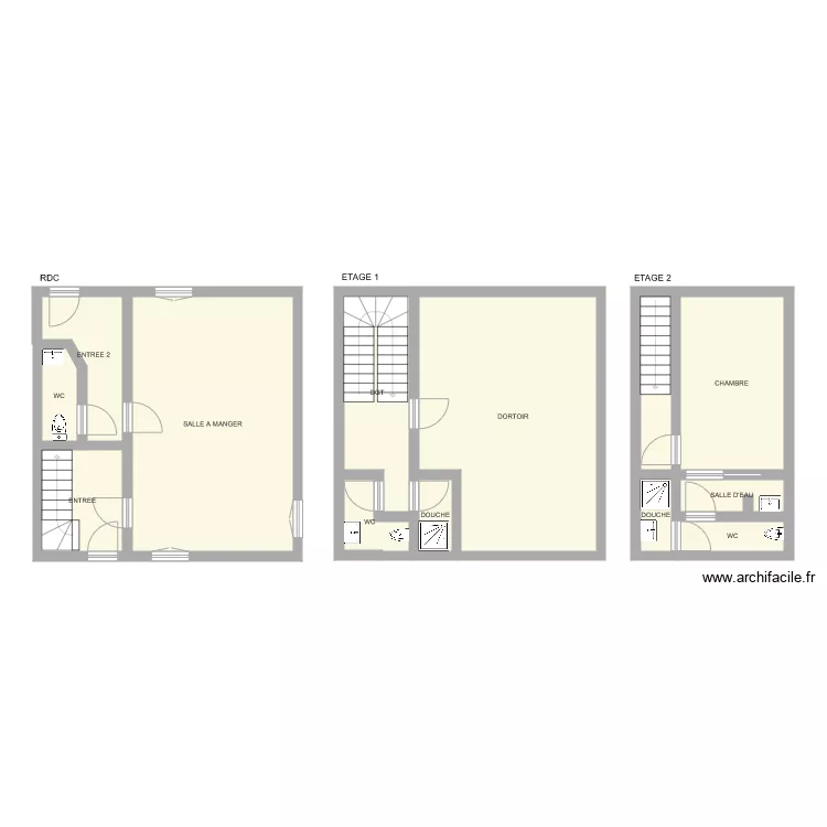 MAIRIE ARNAC LA POSTE GITE DE GROUPES. Plan de 