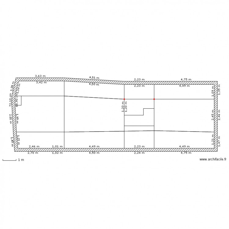 comble. Plan de 0 pièce et 0 m2