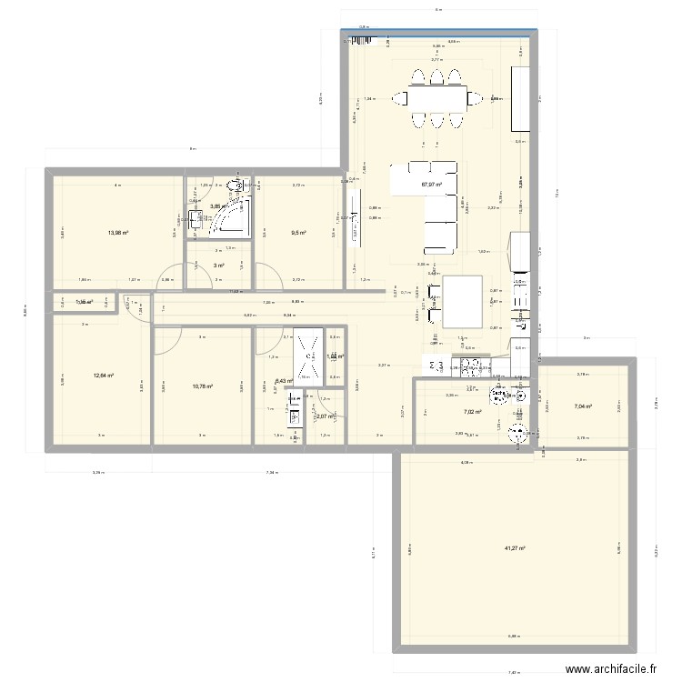 plan base nv 3 2. Plan de 0 pièce et 0 m2