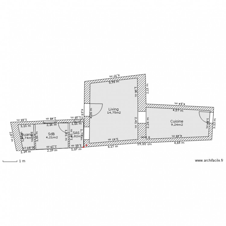 TOITS. Plan de 0 pièce et 0 m2