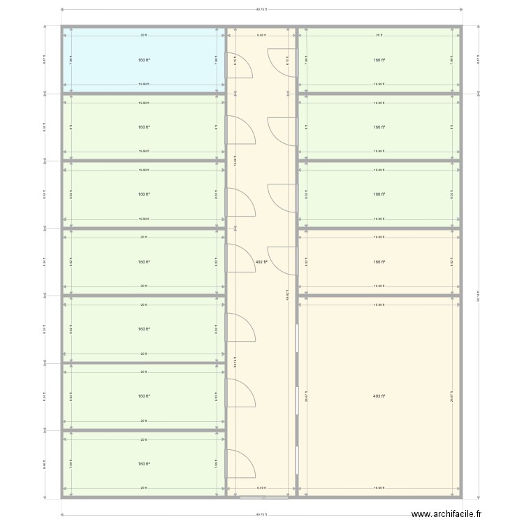 Bio Area 1. Plan de 0 pièce et 0 m2