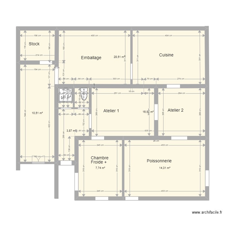 POISSONNERIE 3. Plan de 0 pièce et 0 m2